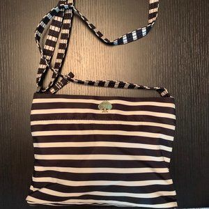 SOLD- Kate Spade black and white cross body bag